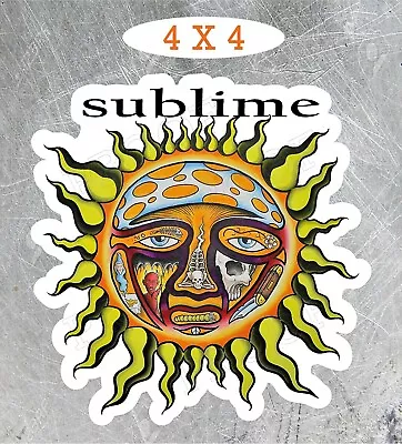 SUBLIME 40. OZ TO FREEDOM DECAL STICKER  4 H X 4  W  LAMINATED  • $3.16