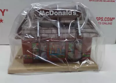 $50 • Buy VINTAGE 1989 McDONALD'S RESTAURANT (SHAPE OF BUILDING) WIND UP MUSIC BOX - NEW