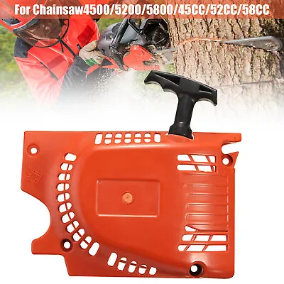 Pull Start Starter Recoil For Chinese Chainsaw 4500 5200 5800 45cc 52cc 58cc • £9.28