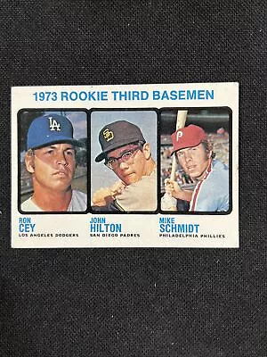 1973 Topps #615 Mike Schmidt RC Rookie EX Centered Philadelphia Phillies *138 • $299.99