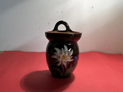 Vintage Art Pottery Ceramic Wall Mounted Decor Vase Small Johann Lipp  • £14.99