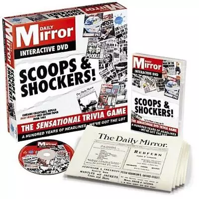 Daily Mirror Scoops And Shockers DVD (2006) Cert E Expertly Refurbished Product • £2.94