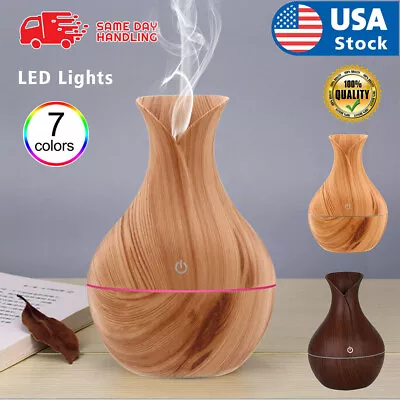 $9.59 • Buy Essential Oil Aroma Diffuser Aromatherapy LED Ultrasonic Humidifier Air Purifie