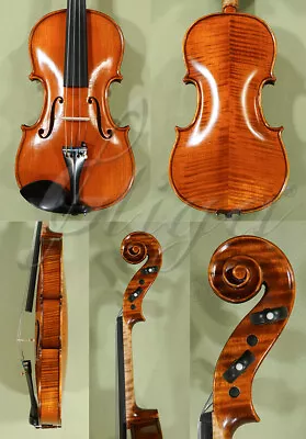 READY ToPLAY * Gliga GAMA Handmade Romanian Antiqued Orchestra 4/4 Violin Outfit • $395