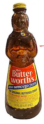 1970's Mrs Butterworth's Syrup Bottle • $10