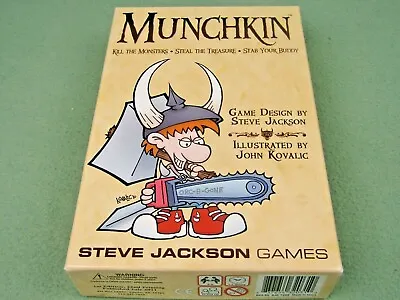 Munchkin Original Edition Steve Jackson Games 2011 • $16.96