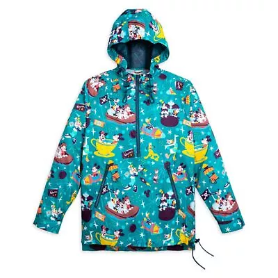Mickey Mouse And Friends Play In The Park Packable Rain Coat / Jacket For Women • $102.95