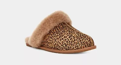 ✨new Ugg Scuffette Ii Speckles Chestnut Sheepskin Womens Slippers Size Us 7/uk 6 • $69.99