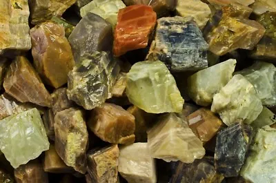 3 Lbs Semi-Translucent Moonstone Rough Stones - Natural Crystal Mineral Rock • $26.45