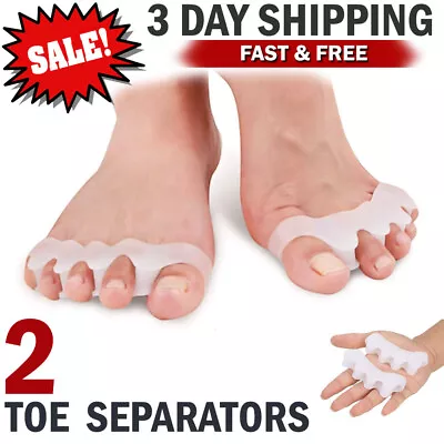 $7.99 • Buy Separadores De Dedos Enderezadora Gel Médico Corrector De Juanetes Espaciador De