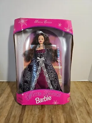 Winter Fantasy Special Edition Brunette Barbie Doll 1996 Mattel 17666 • $20