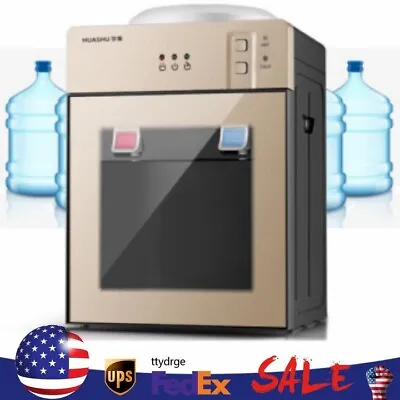 5 Gallon Top Loading Countertop Water Cooler Dispenser Cold Hot Water Dispenser • $48.01