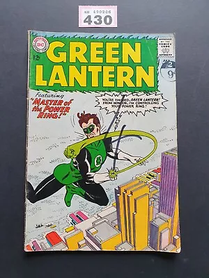 GREEN LANTERN # 22 JULY 1963 DC COMICS MASTER OF THE POWER RING 12c • £14.99