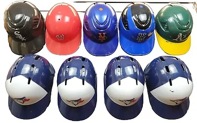 9X Vintage Lot Of MLB BallPark Souvenir Batting Helmets Fullsize 4xJays 2xmets + • $100