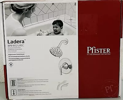 Pfister Ladera Single Handle 3 Spray Tub And Shower Faucet In Polished Chrome • $64.99