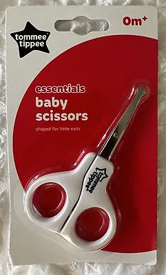 Tommee Tippee Essentials Baby Scissors 0m+ • £4.50