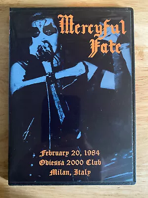 Mercyful Fate - Live In Milano 1984 DVD King Diamond Hank Sherman Denner • $13