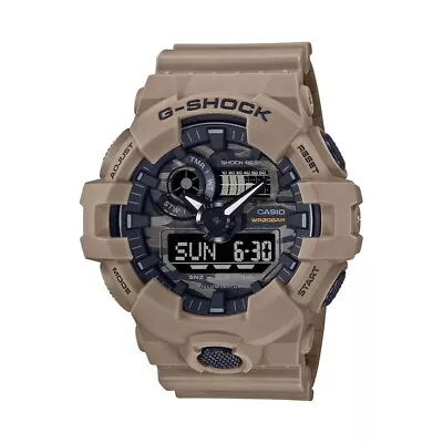 New Casio G-Shock Analog Digital Camo Resin Strap Watch GA700CA-5A • $97.94