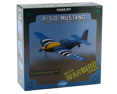 P-51D Mustang Obsession Micro Warbirds RTF RC Airplane W/PASS Stability Assist • $114.95