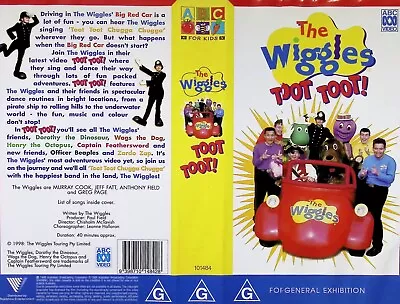 The Wiggles  Toot Toot VHS • $10