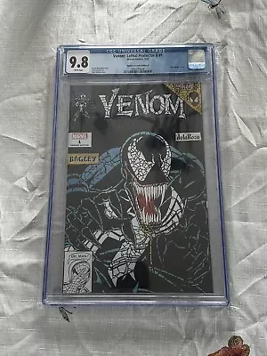 Venom:Lethal Protector II #1 CGC 9.8 WHITE PAGES- Shattered Comics Edition B🔥📈 • $129.99