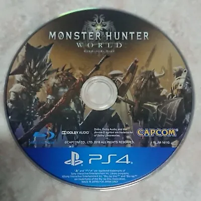 $12.99 • Buy Monster Hunter World - Sony Playstation 4 PS4 - NTSC-J モンスターハンターワールド