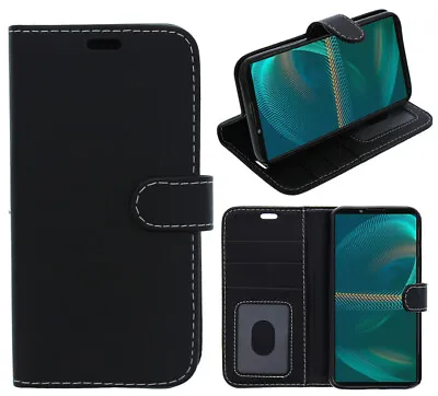$14.44 • Buy For Sony Xperia Phone Case Cover, Wallet Folio, Slots, Photo ID, PU Leather /Gel
