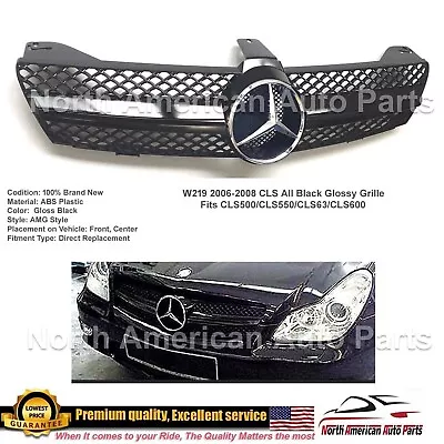 2006 2007 2008 CLS63 CLS600 CLS500 CLS55 All Black Grille CLS AMG Chrome Star • $179