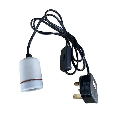 Reptile Vivarium Ceramic Bulb Lamp Heater Light Holder Switch ES E27 Fitting • £9.99