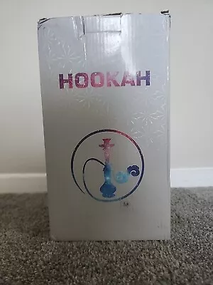 22'' 4 Hose Hookah Set With Everything Glass Shisha Vase - Include 20xCharcoa... • $35