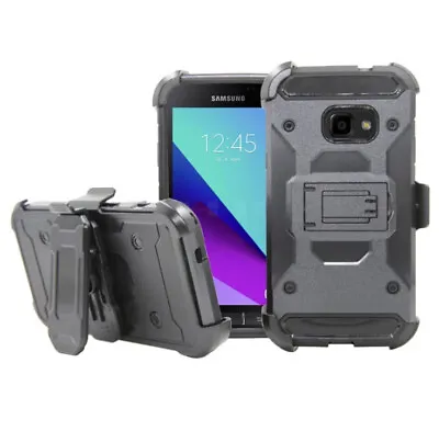 Full Body Belt Clip Heavy Duty Shockproof Case Cover For Samsung Galaxy Xcover 4 • £6.99
