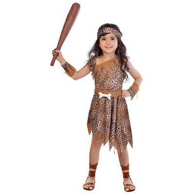 £15.99 • Buy Child Cave Girl Fancy Dress Costume 
