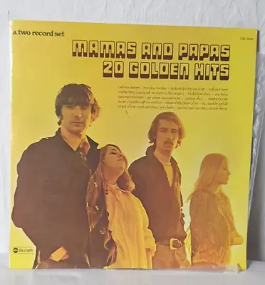 Mamas And Papas 20 Golden Hits 2LP Set DSX - 50145 • $22.83