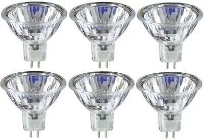 6 X STATUS 20W 12V Dichroic MR11 GU4 Halogen Lamp Light Bulbs • £5.99