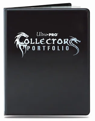 Ultra Pro 9 Pocket A4 Collectors Gaming Portfolio Album Folder 180 Cards Black  • $16.95