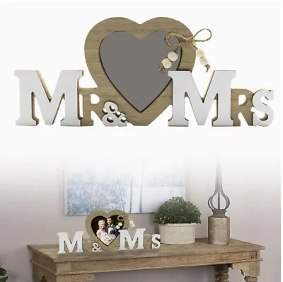 1pc Mr & Mrs Picture Frame • £8.99