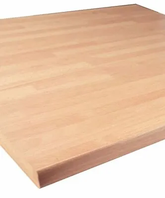 Natural Block Beech 40mm Laminate Kitchen Worktop - Cut To Size + Edging Strip • £155