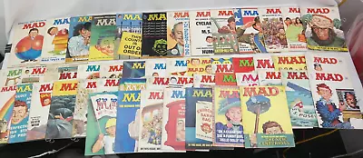 Vintage Mad Magazines Lot Mixed Years 1967-1975 Mixed Lot Of 50     TF • $250