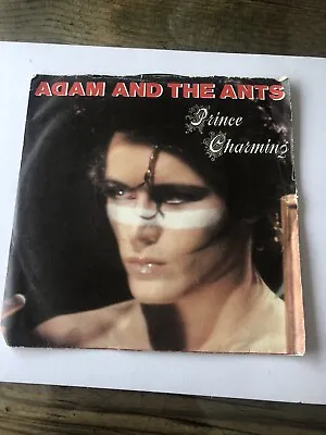 Vintage 1981 7  Single 45 Rpm Adam & The Ants Cbs A1408 Prince Charming  • £3.50