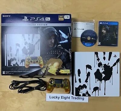 $672.40 • Buy PS4 DEATH STRANDING LIMITED EDITION Pro 1TB Console Box PlayStation 4 [BX]