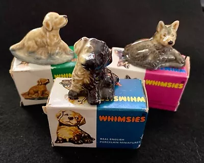 Wade Dogs (3) Miniature Figurines England! 922 • $30