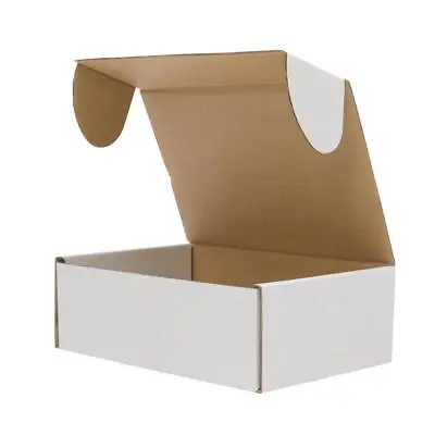 White Corrugated Shipping Mailer Packing Box Boxes 6x4x2 6x4x3 6x4x4 50 100 200 • $39.99