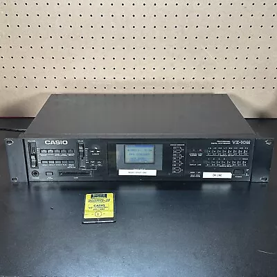 Casio VZ-10M Vintage Digital Rackmount Synthesizer + MASTERAM-64 PG-380 Card • $599.99