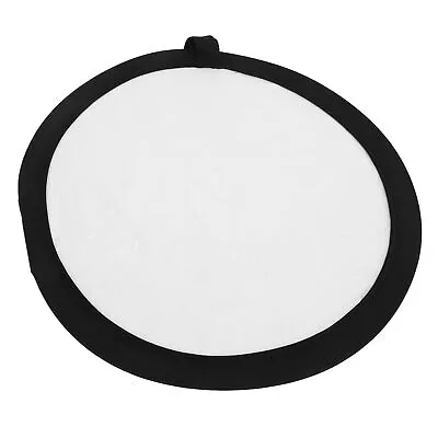 Disc Light Reflector 11.8in Round Silver White Collapsible Double Sided Phot GDS • £8.82