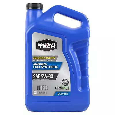  Advanced Full Synthetic Motor Oil SAE 5W-30 5 Quarts • $17.20