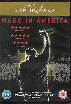 £1.25 • Buy Made In America DVD NEW And SEALED Jay Z Kanye West Ron Howard 2013