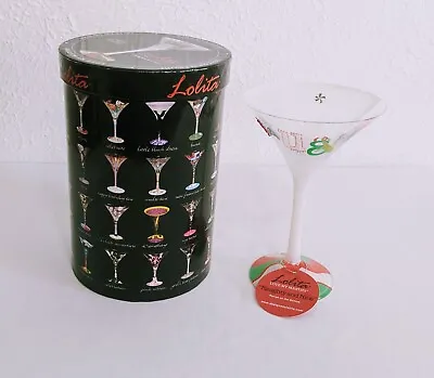 Lolita Love My Martini Glass Naughty And Nice 7 Oz. With Box Cocktail Recipe • £19.29