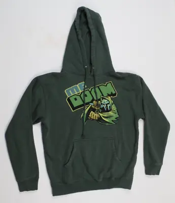 MF Doom Anti Hero Green Gas Drawls Pullover Long Sleeve Hoodie Mens S • $199.97