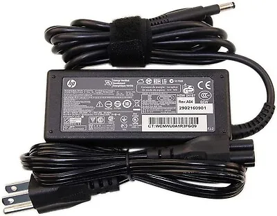 Genuine 65W AC Adapter Laptop Charger For HP Pavilion DV7 DV6 DV5 DV4 G7 G6 G4 • $17.99