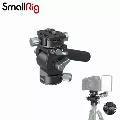 SmallRig Video Head Tripod Head With QR Plate For Arca Swiss And Lever 3457 • £71.92